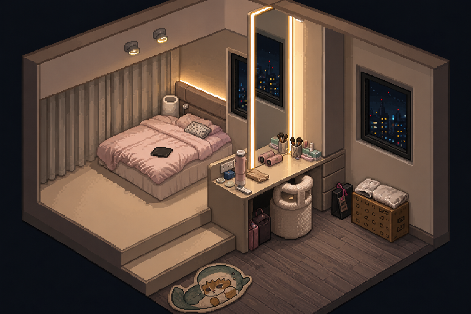 Bedroom reference scene